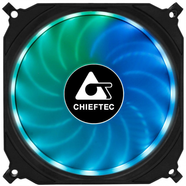 12 cm ventilátor szett (3db)+vezérlő Chieftec Tornado RGB LED-es #4