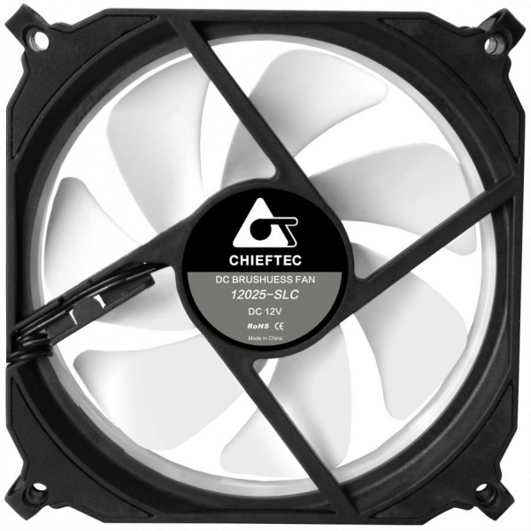12 cm ventilátor szett (3db)+vezérlő Chieftec Tornado RGB LED-es #5