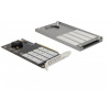 Delock PCI Express x16 Kártya > 4 x belső M.2 NVMe SSD-hez #5