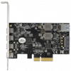 Delock USB 3.2 Gen 2 vezérlő kártya PCIe x4 (4x USC-C + 1x USB-A belső port) #4