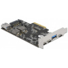 Delock USB 3.2 Gen 2 vezérlő kártya PCIe x4 (3x USB-C + 1x USB-A port) #3