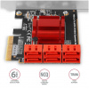 SATA3 Raid vezérlő PCI-Express (6 belső port (Axagon) #4