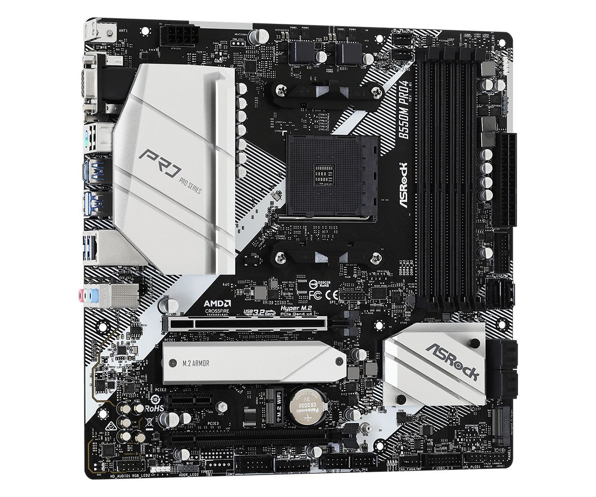 ASRock B550M Pro4 alaplap #3