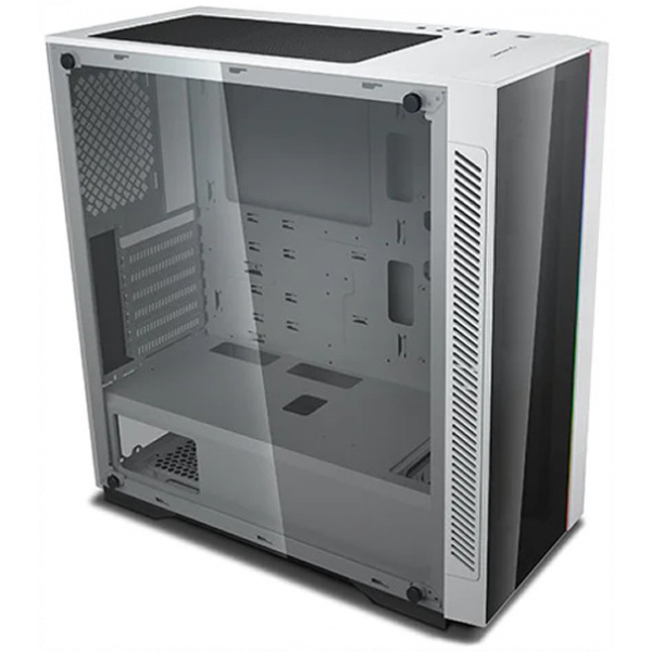 DeepCool Matrexx 55 V3 ADD-RGB 3F ház, üveg oldallappal (fehér) #2