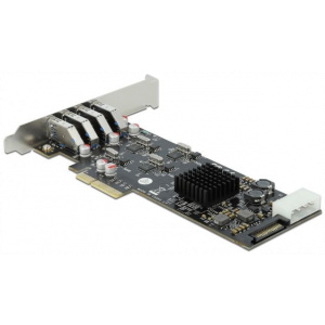 USB 3.3 vezérlő kártya PCI-Express x4 (4 port) - DeLock #2