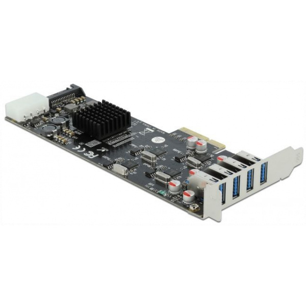 USB 3.3 vezérlő kártya PCI-Express x4 (4 port) - DeLock #3
