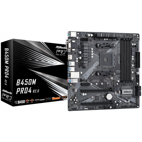 ASRock B450M Pro4 R2.0 alaplap #5