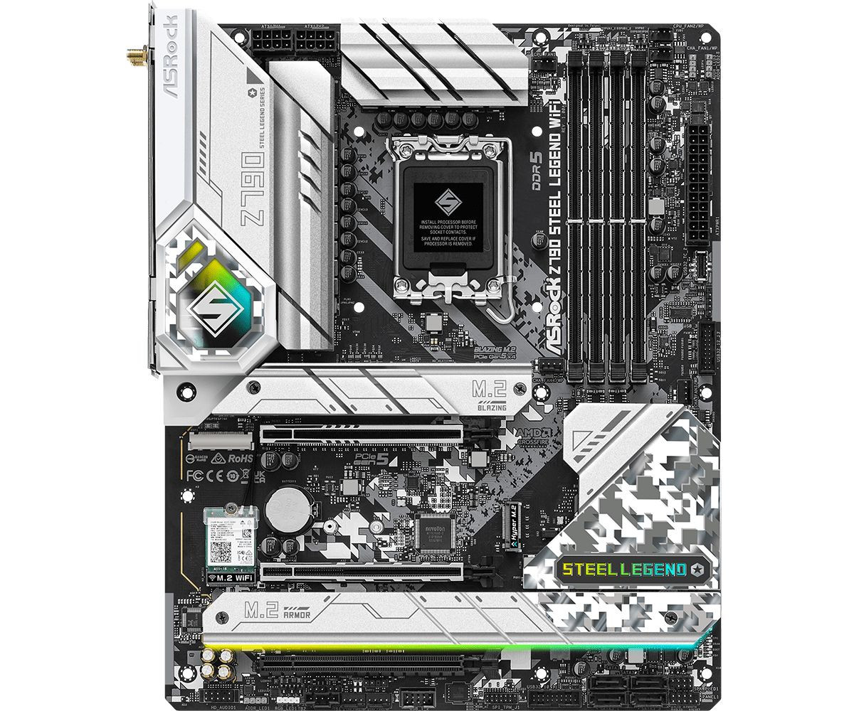 ASRock Z790 Steel Legend WiFi alaplap #2