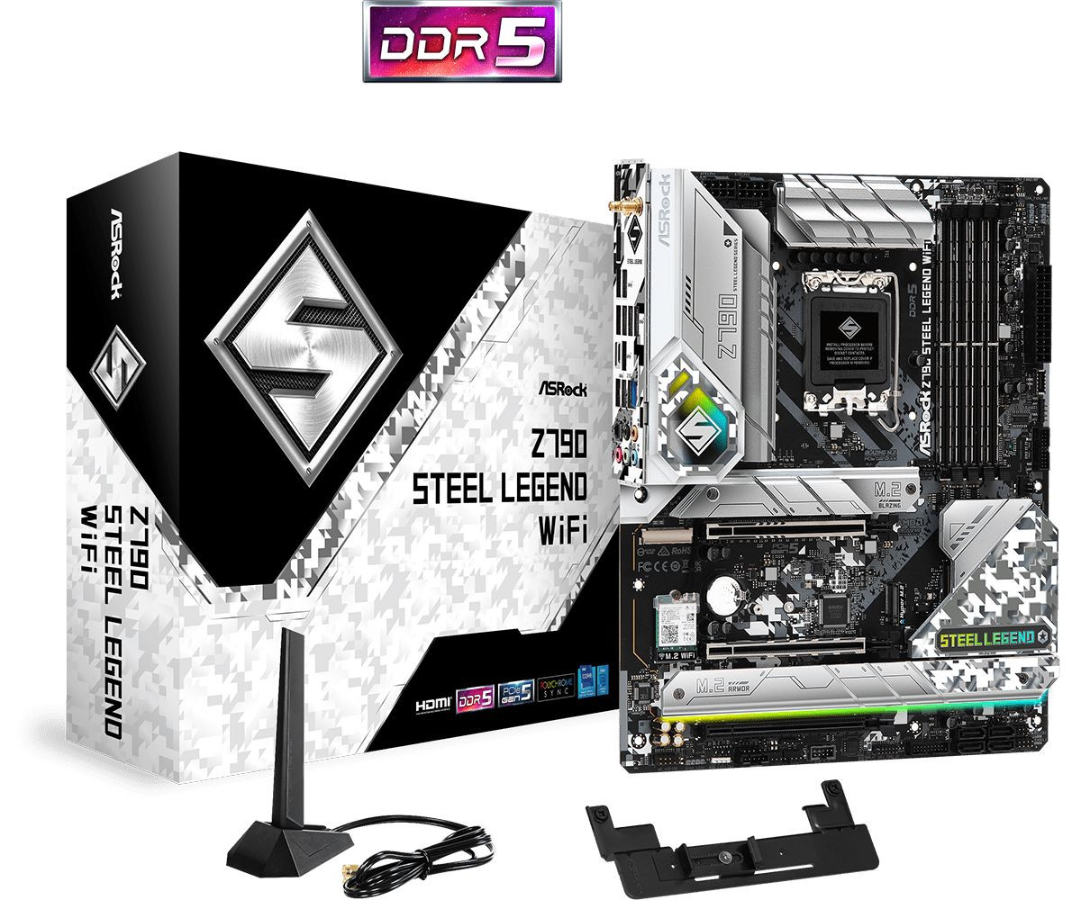 ASRock Z790 Steel Legend WiFi alaplap #6
