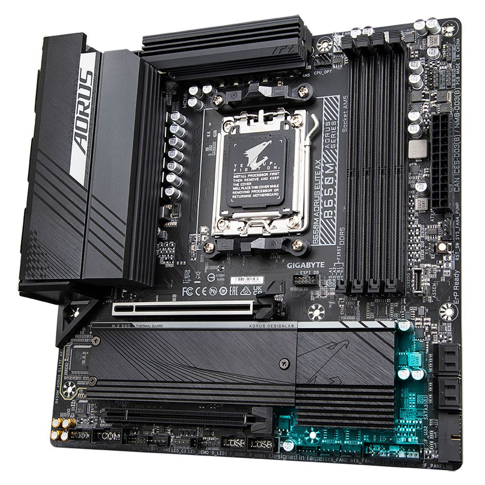 Gigabyte B650M AORUS ELITE AX alaplap #3
