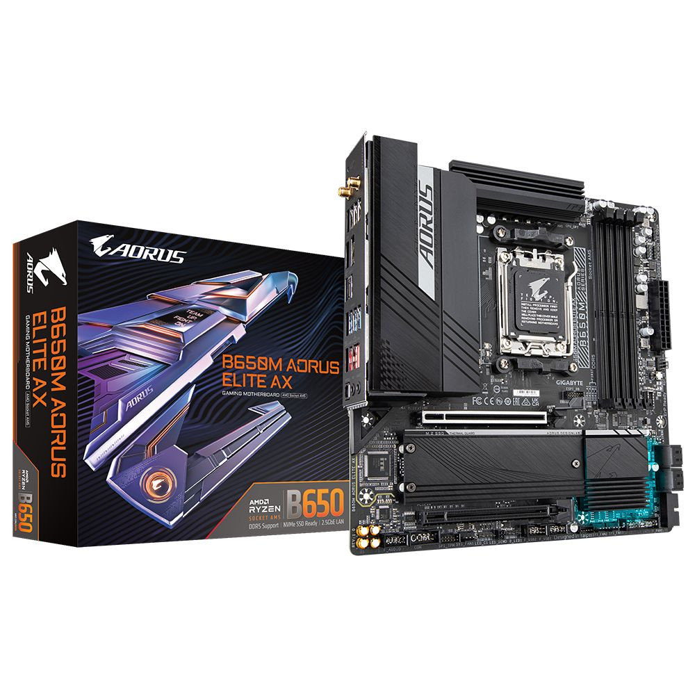 Gigabyte B650M AORUS ELITE AX alaplap #5