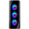 Zalman N5 TF RGB ház hőkezelt üveg oldallappal (fekete) #2
