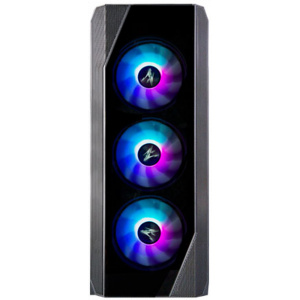 Zalman N5 TF RGB ház hőkezelt üveg oldallappal (fekete) #2