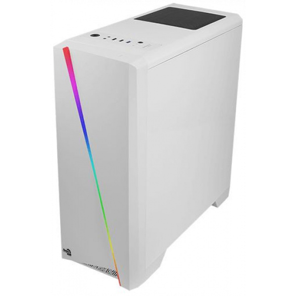 AeroCool Cylon RGB ház plexi oldallappal (fehér) #4