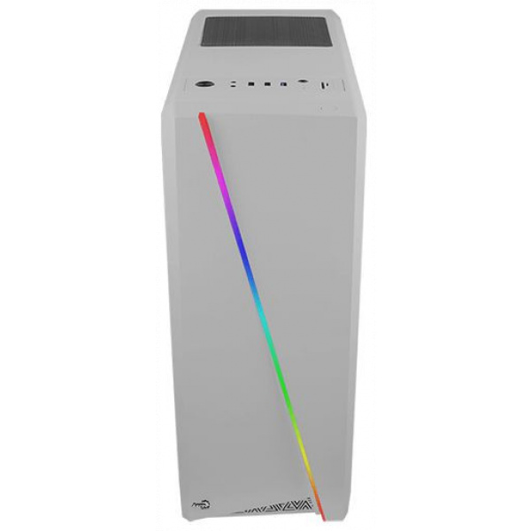 AeroCool Cylon RGB ház plexi oldallappal (fehér) #7