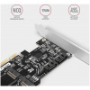 Axagon PCI Express x4 Kártya > 2x SATA 7-pin + 2x SATA M.2 SSD-hez PCES-SA4M2 #3