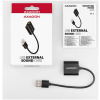 Axagon ADA-12 sztereo USB hangkártya kábellel #5