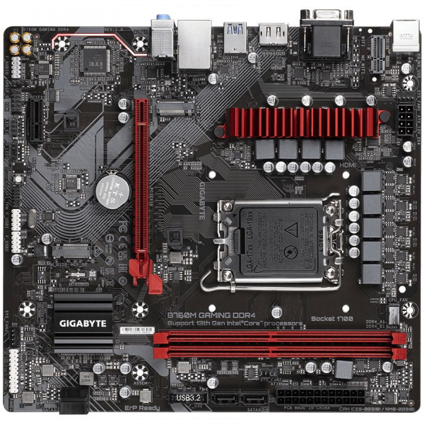 Gigabyte B760M GAMING DDR4 alaplap #4