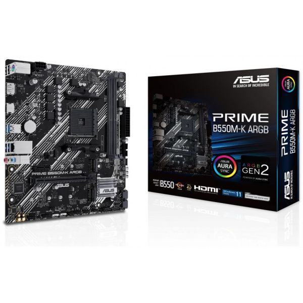 Asus PRIME B550M-K ARGB alaplap NEW #7
