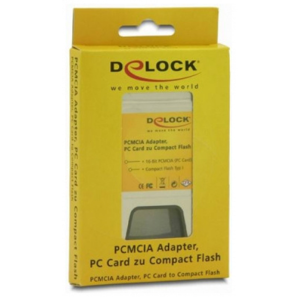 DeLock CompactFlash-PCMCIA adapter (CompactFlash I) #2