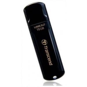 16GB Transcend USB 3.0 JetFlash© 700 Pendrive (fekete) #2