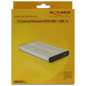 Delock USB 3.0 periféria ház 2,5" SATA HDD-hez #2