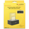 DeLock Dual SATA dokkoló HDD/SSD-hez klónozási funkcióval USB 3.0 #6