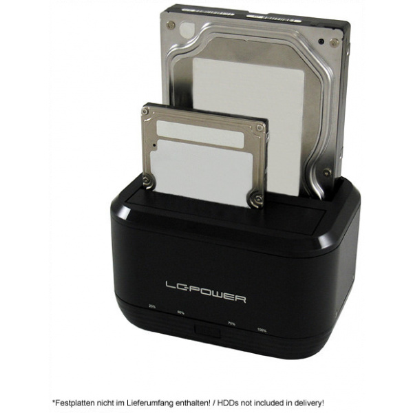 LC Power SATA dokkoló HDD/SSD-hez USB 3.0 (LC-DOCK-U3-III) #3