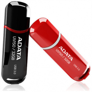 32GB ADATA USB 3.0 DashDrive™ UV150 Pendrive (fekete) #2