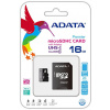 16GB ADATA microSD kártya + SD adapter (Class 10) #2