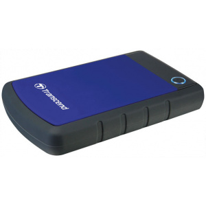 2TB Transcend StoreJet© 25H3 USB-s HDD USB3.0 (ütésálló) - kék #2