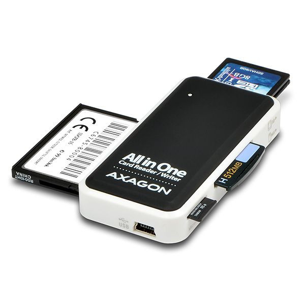 Axagon CRE-X1 5-slot (SD/microSD/MS/CF/XD) USB kártyaolvasó #3