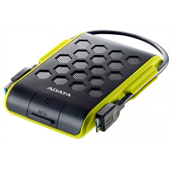 1TB ADATA HD720 USB-s HDD USB3.1 (ütés-, por-, és vízálló) fekete/zöld #2