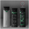 Axagon EEM2-U3C külső ház SATA M.2 SSD-hez > USB-C 3.2 #4