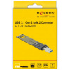 Delock Külső ház PCIe NVMe M.2 SSD > USB 3.1 Type-A #3