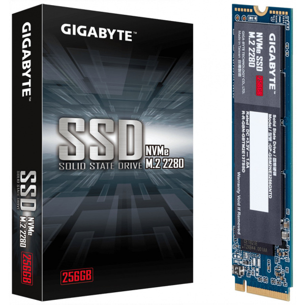 256GB Gigabyte SSD - M.2 NVMe (PCIe) #3