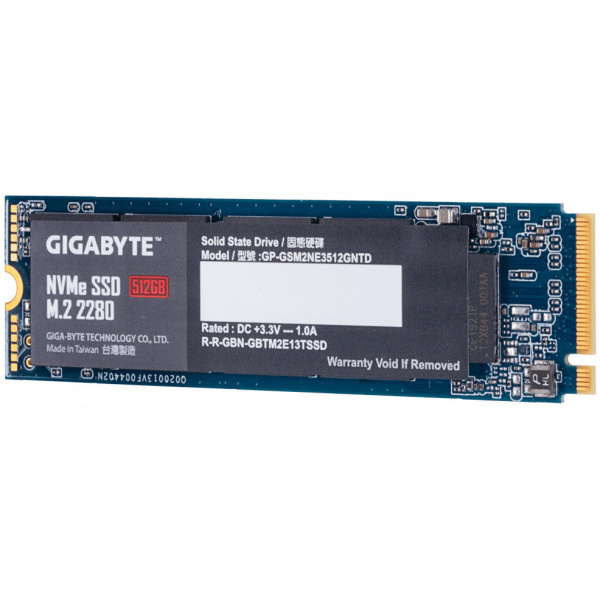512GB Gigabyte SSD - M.2 NVMe (PCIe) #2