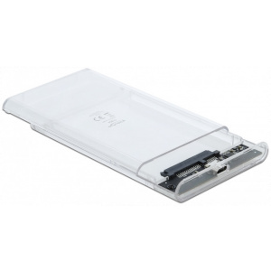 Delock USB 3.1 periféria ház 2,5" SATA HDD/SSD-hez (átlátszó) #2