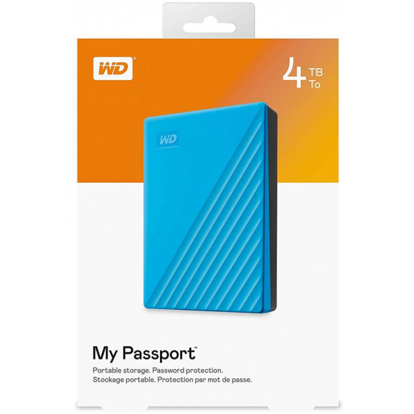 4TB WD My Passport Portable Storage USB3.2 kék #4