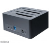 Akasa DuoDock X3 SATA dual dokkoló HDD/SSD-hez USB 3.1 (AK-DK08U3-BKCM) #2