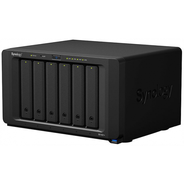 Synology DiskStation DS1621+ 4GB hatrekeszes NAS kiszolgáló, bővíthető #4