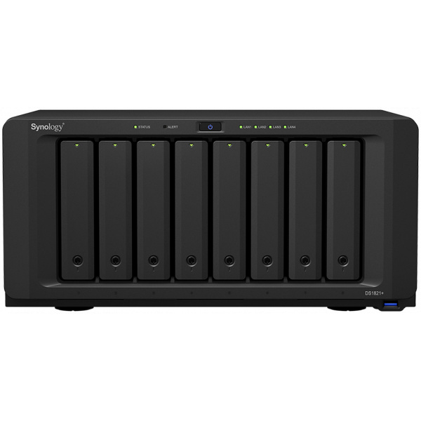 Synology DiskStation DS1821+ 4GB nyolcrekeszes NAS kiszolgáló, bővíthető #2
