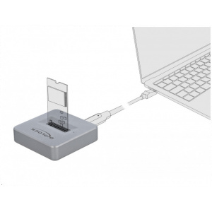Delock M.2 dokkoló állomás M.2 NVMe PCIe SSD-hez (USB Type-C) #2