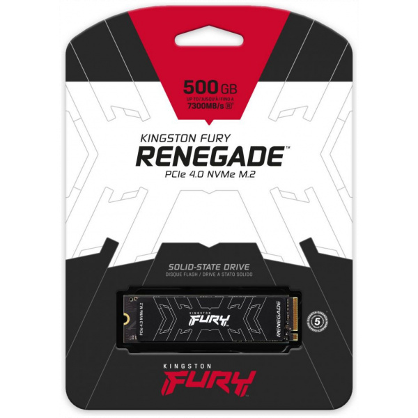 500GB Kingston Fury Renegade NVMe SSD M.2 2280 (PCIe 4.0) #3