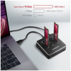 Axagon ADSA-M2C Dual NVMe Clone Master Dock dokkoló USB-C #4