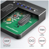 Axagon ADSA-M2C Dual NVMe Clone Master Dock dokkoló USB-C #6