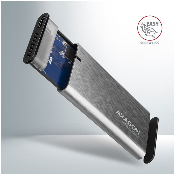 Axagon EEM2-SG2 külső ház NVMe és SATA M.2 SSD-hez > USB-C 3.2 Gen 2 #3