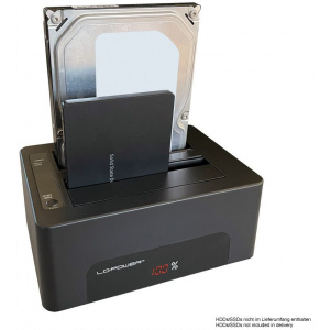 LC Power SATA dokkoló HDD/SSD-hez USB 3.2 (LC-DOCK-U3-V) #2