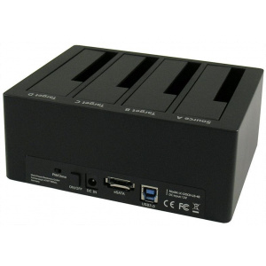 LC Power LC-DOCK-U3 SATA dokkoló akár 4db SATA HDD-hez klón funkcióval (USB 3.0) #2
