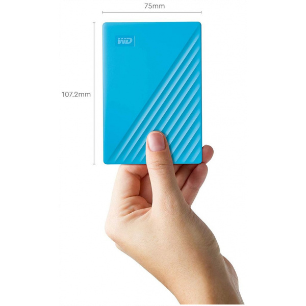 2TB WD My Passport Portable Storage USB3.2 kék #6